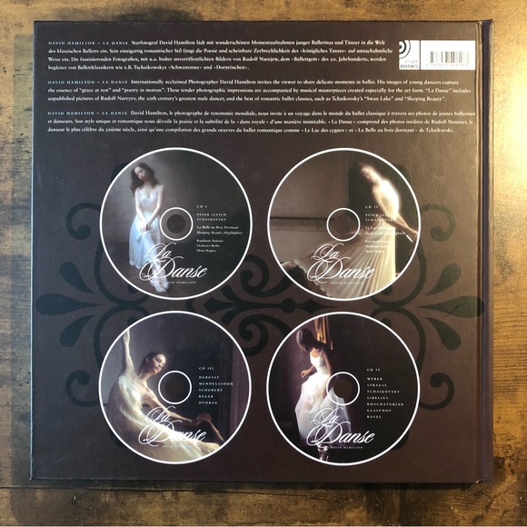 Hardcover book: La Danse by David Hamilton. Includes 4 classical CDs - Picture 3 of 7